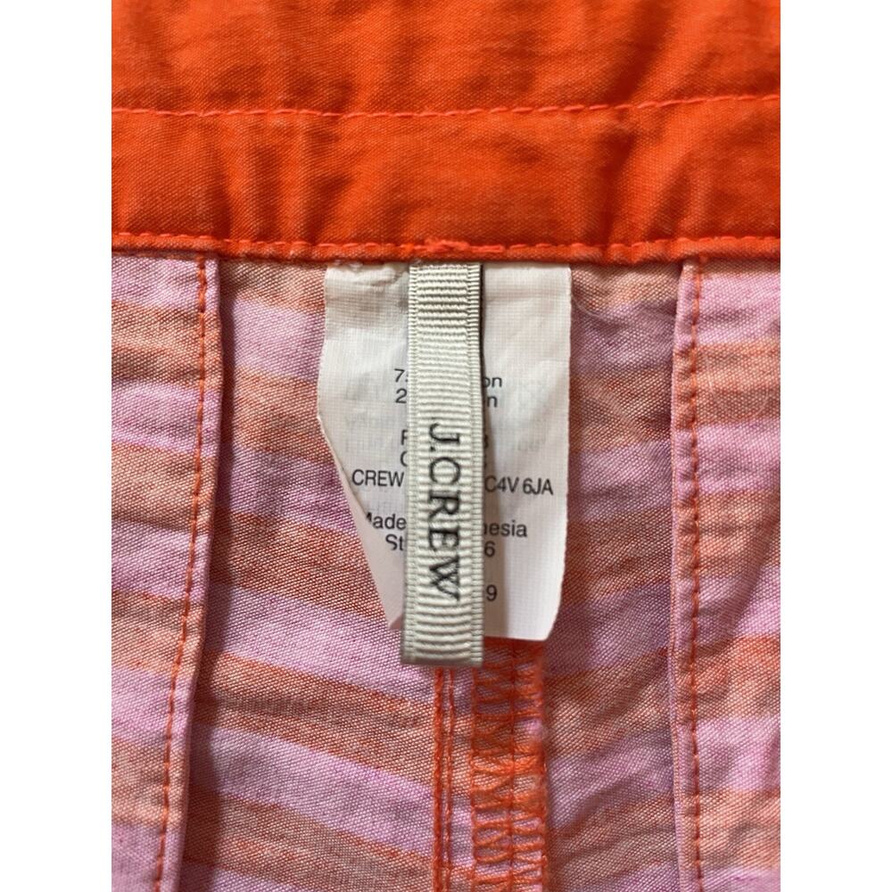 J. Crew Swim String Board Shorts Striped Pockets Swimwear - Picture 10 of 11